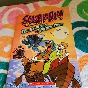 Scholastic Scooby-Doo Adventure Book with Orange and Green Cover